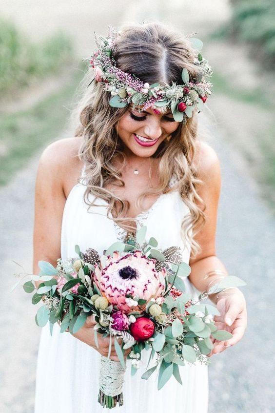 inspiration mariage bohème-chic