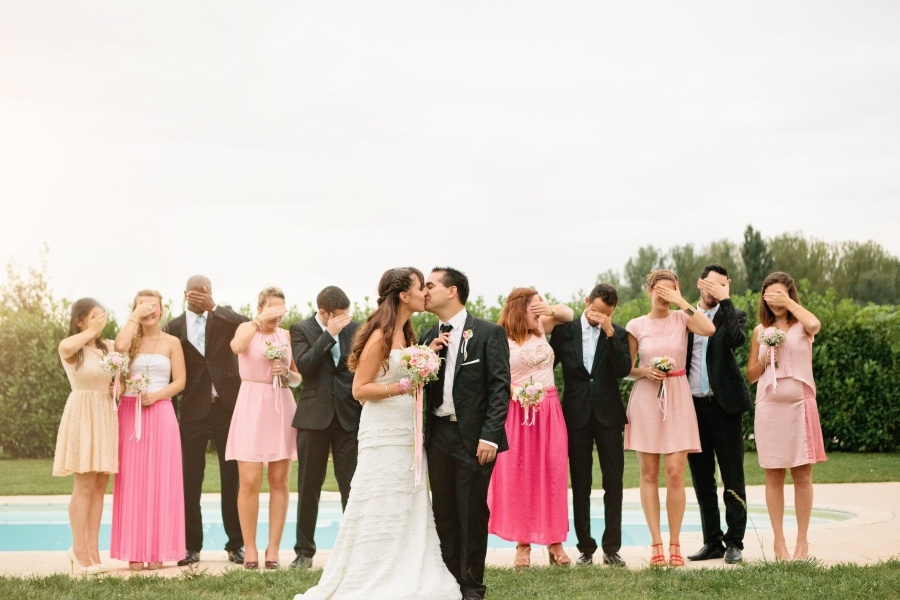 Vrai mariage Thème: Champêtre