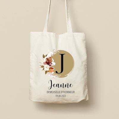 tote bag témoin mariage