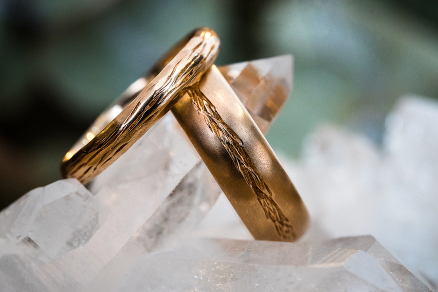 alliance de mariage originale