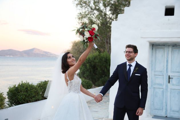 Gavin et Sandra, Romance en Grèce