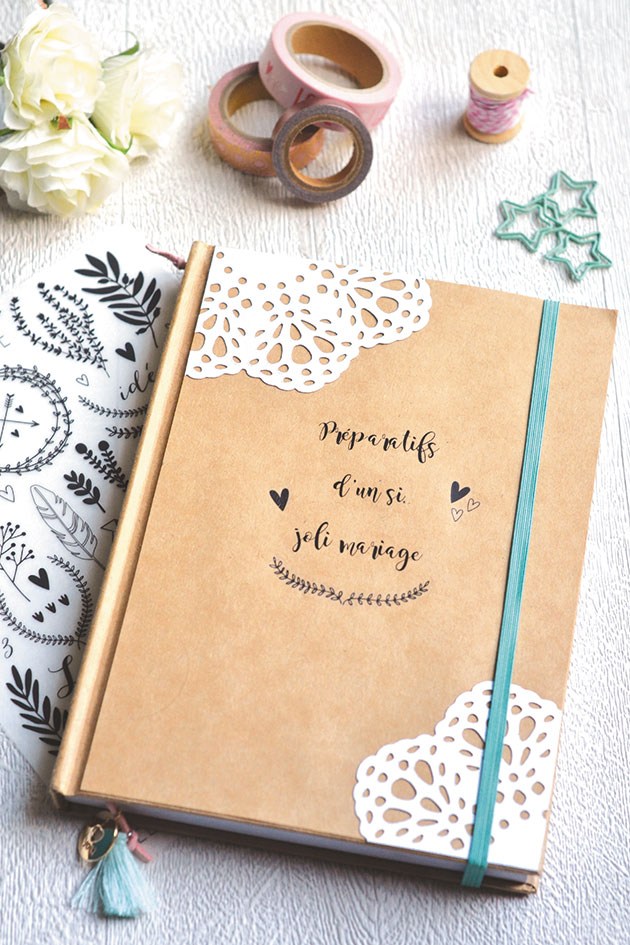 DIY de Charlotte...Le carnet de mon mariage
