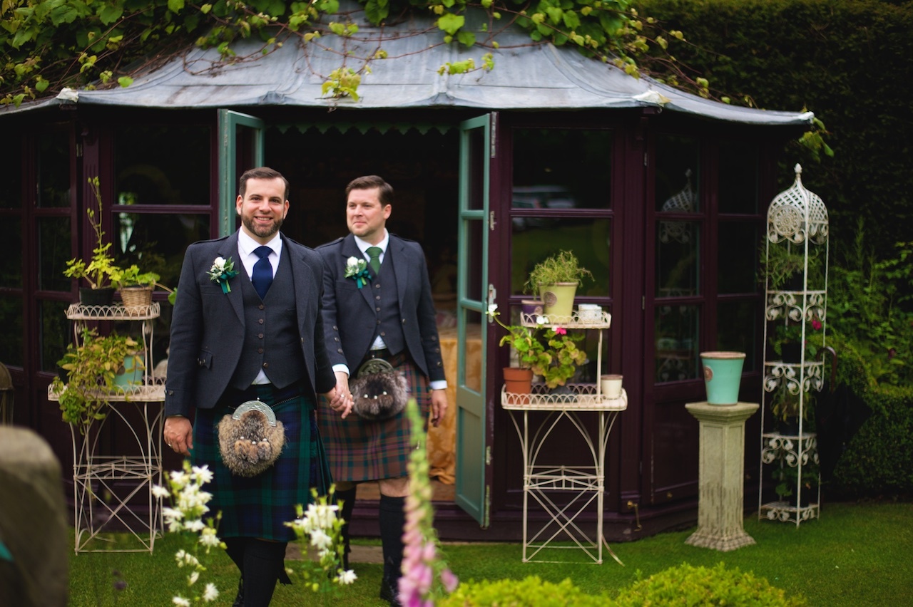 Un mariage en Écosse et en kilt !