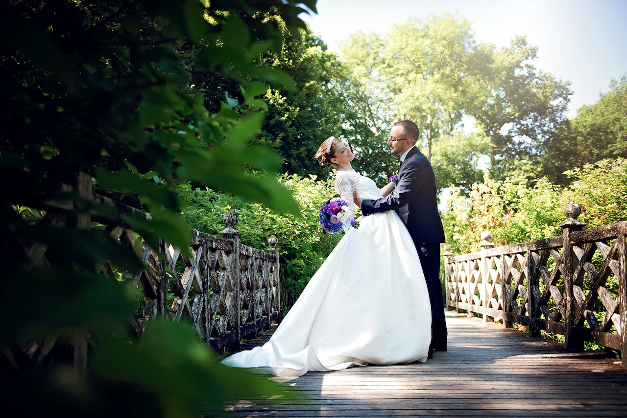 Un mariage sur le thème "chic et strass"
