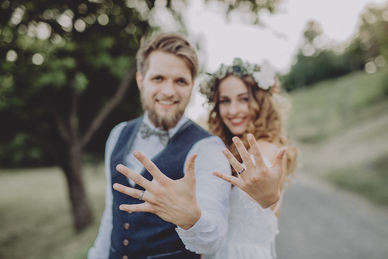 Alliances de mariage : les liens du coeur