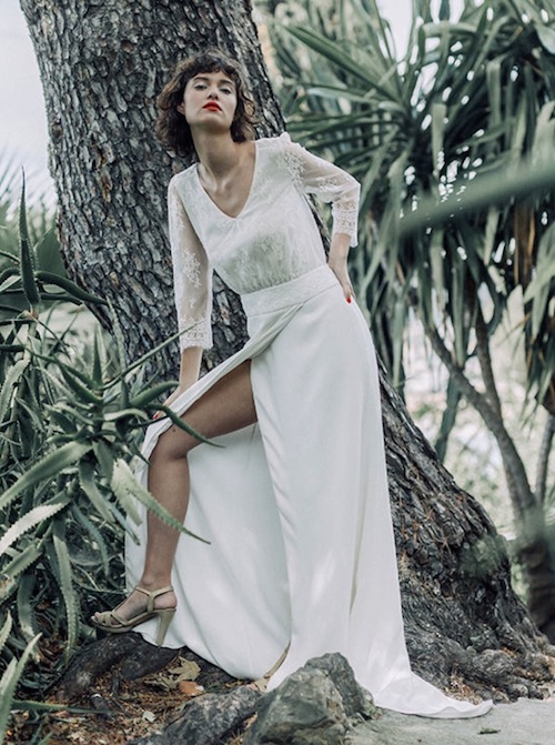 robe de mariée champêtre 