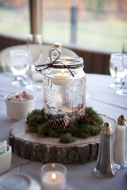 décoration mariage hiver