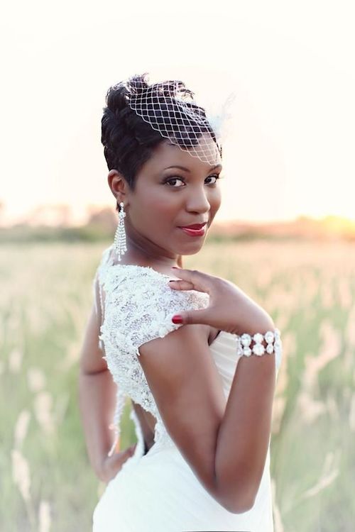 coiffure mariage sur cheveux courts