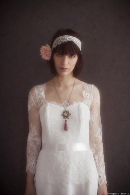 coiffure mariage sur cheveux courts