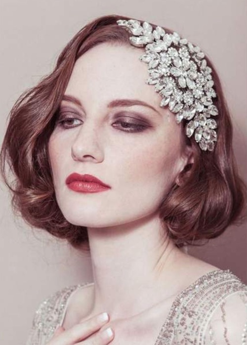 coiffure mariage sur cheveux courts