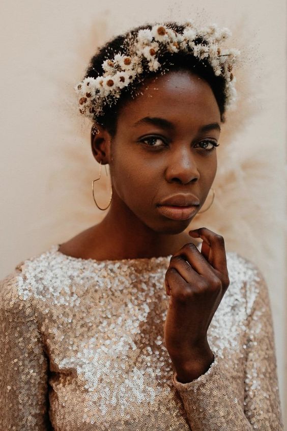 couronne de fleurs tendance mariage 2019