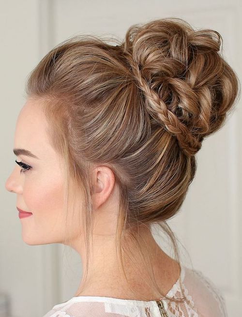 idée coiffure invitée mariage