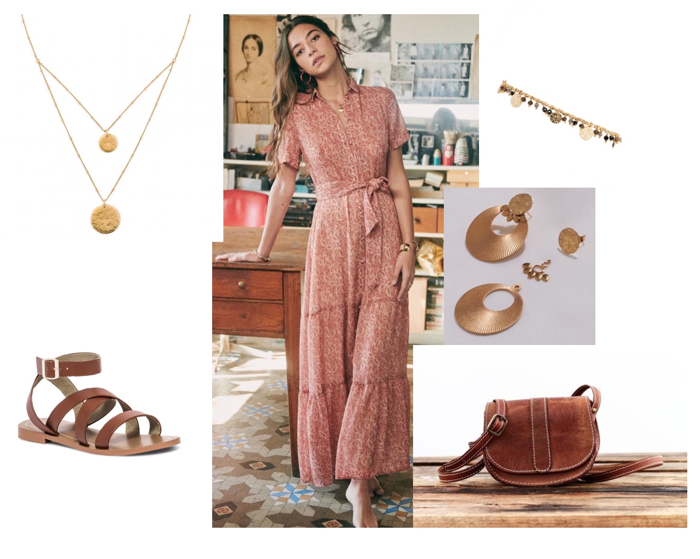 tenue invitée mariage champêtre