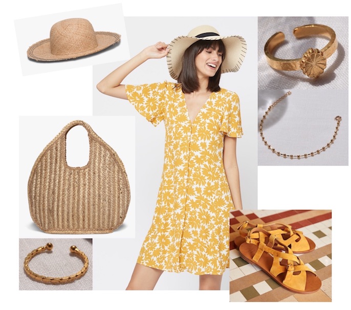 tenue invitée mariage champêtre