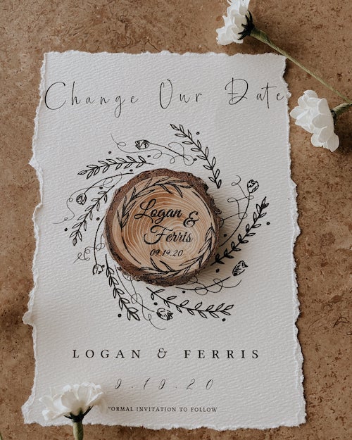 change the date mariage
