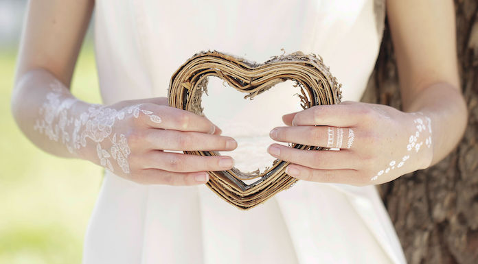 tatouage éphémère mariage