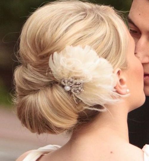 chignon classique mariage