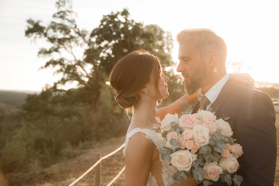 Un mariage plein de douceur...