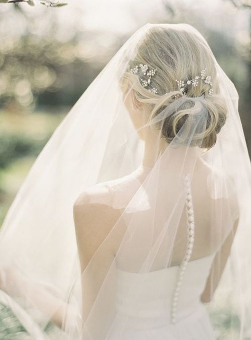 chignon bas mariage