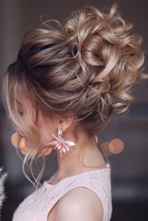 chignon flou mariage
