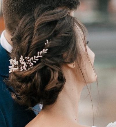 chignon flou mariage