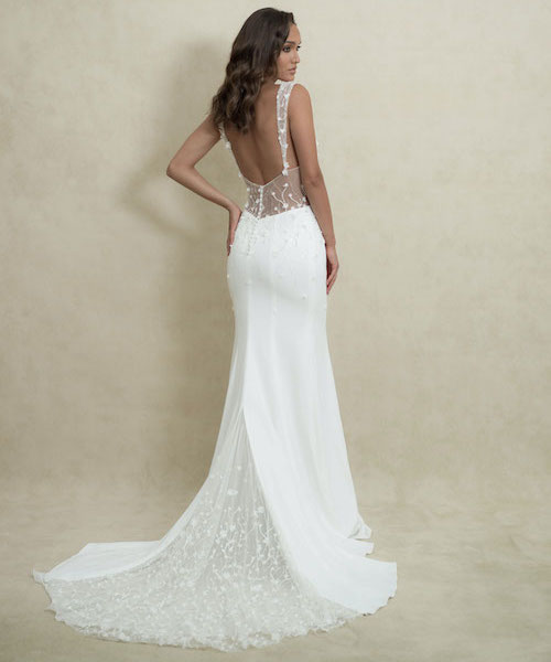 robe de mariée dos-nu