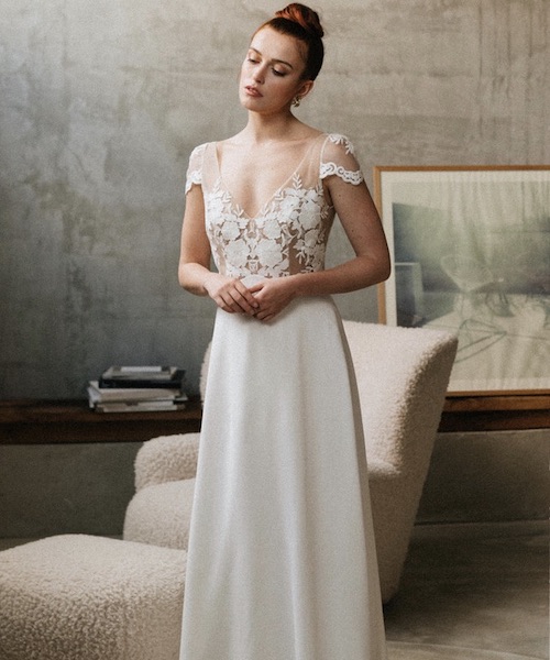 robe de mariée romantique 