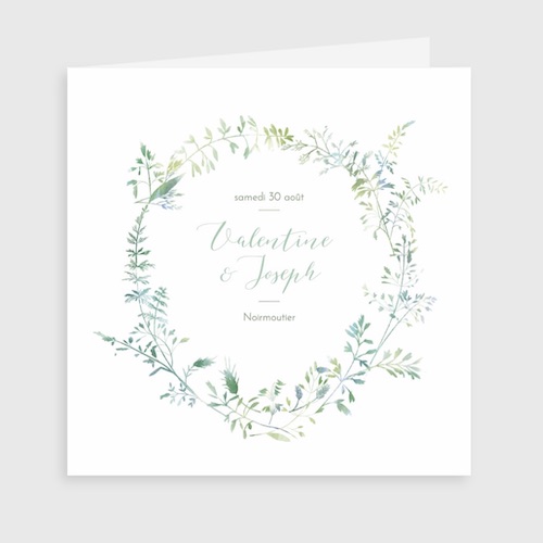 faire part mariage champêtre