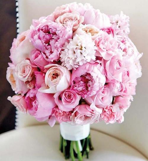 bouquet mariée pivoine