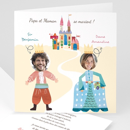 faire part mariage humour
