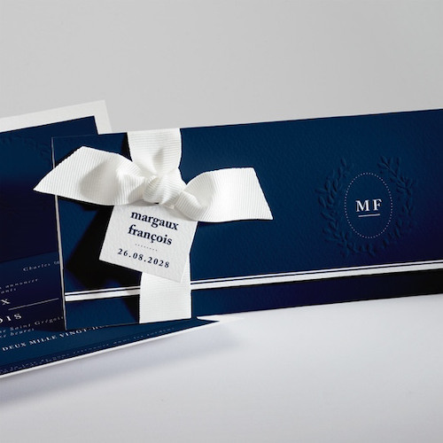 faire part mariage chic