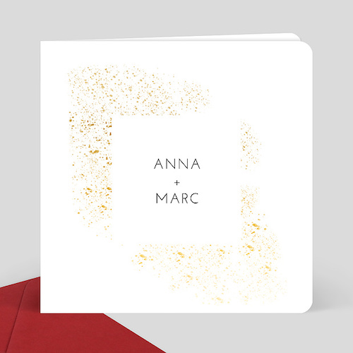 faire part mariage hiver