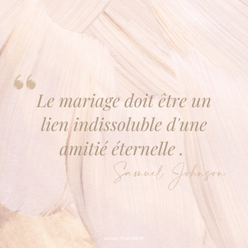 citation mariage