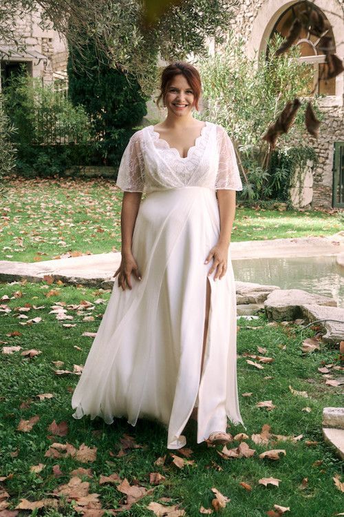 robe de mariée grande taille 2025