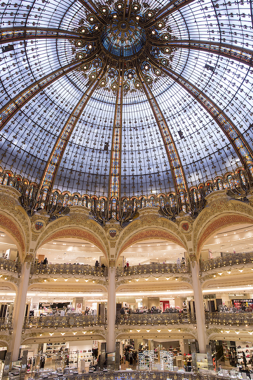 mille et une listes, Galeries Lafayette 