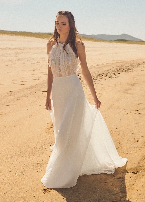 robe de mariée plage