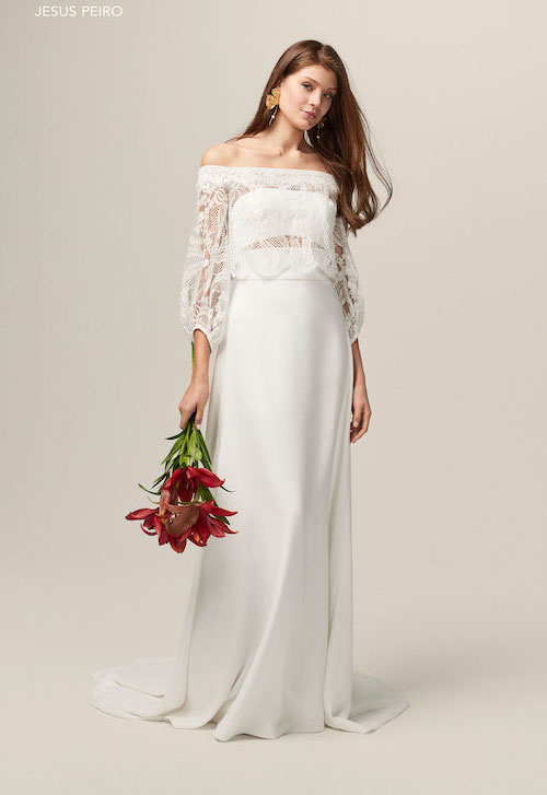 robe de mariée bohème dentelle 2024