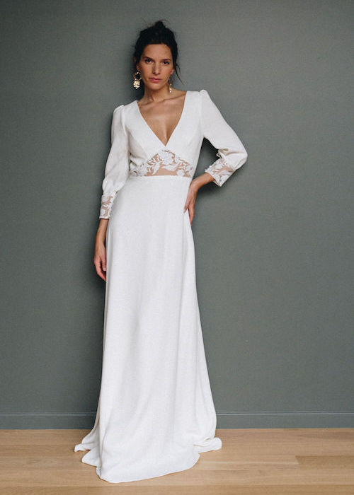 robe de mariée hiver 2024
