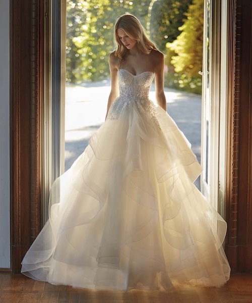 robe de mariée princesse bustier