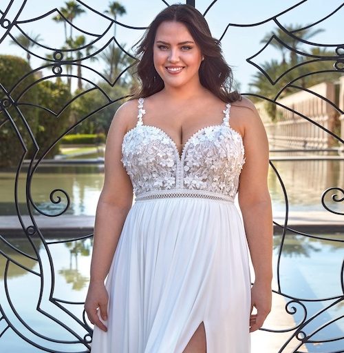 robe de mariée bohème grande taille, robe mariée bohème femme ronde