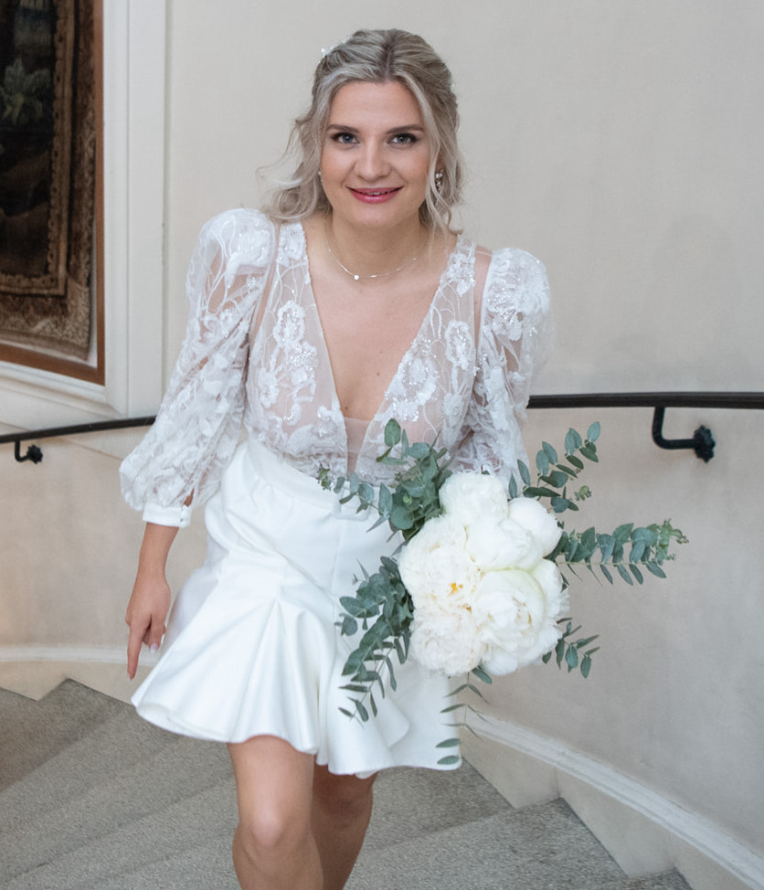 robe de mariée civile vrai mariage