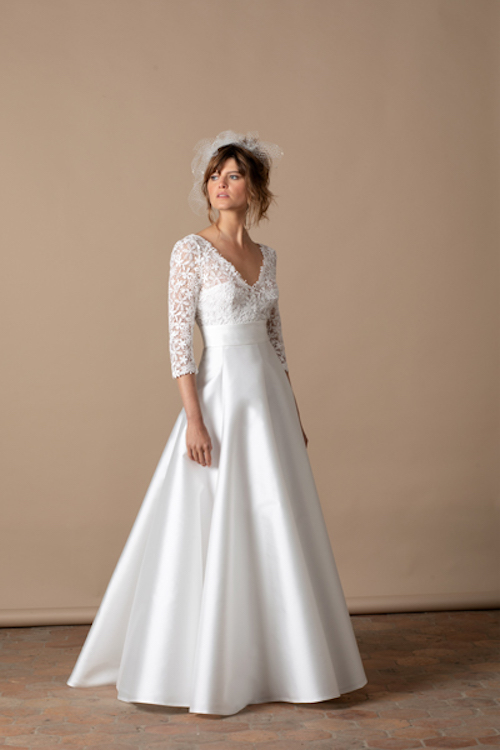 sélection robe de mariée femme 50 ans ou plus