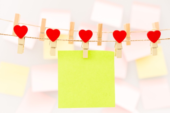 plan de table mariage post it