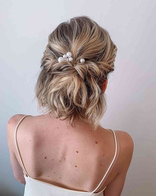 coiffure facile à réaliser mariage