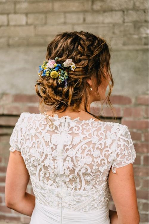 coiffure mariage champêtre