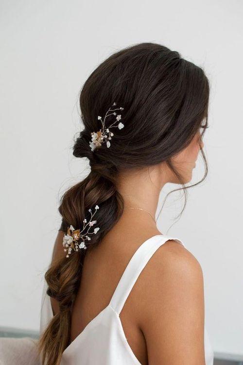 coiffure mariage simple et chic