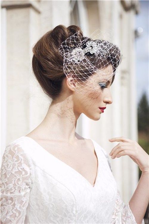 coiffure mariage vintage