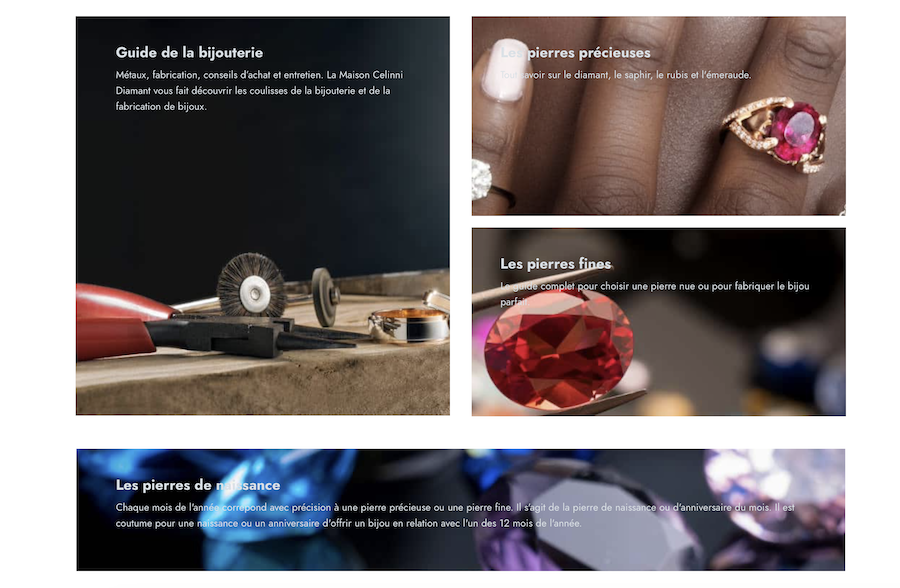 guide achat bijoux celinni