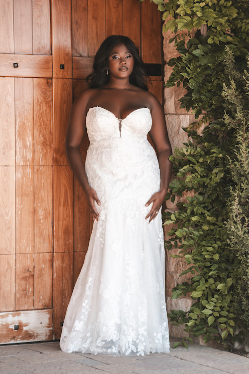 robe de mariée grande taille 2025