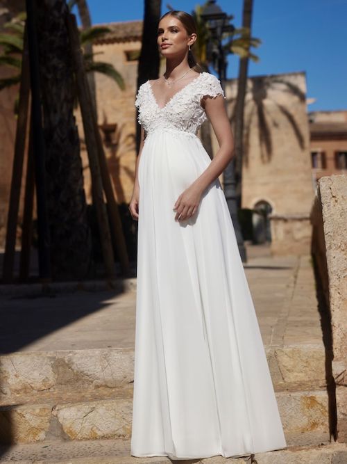 robe de mariée femme enceinte